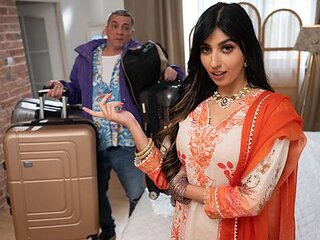 Big tits scene with innocent Aaliyah Yasin from Fakehub