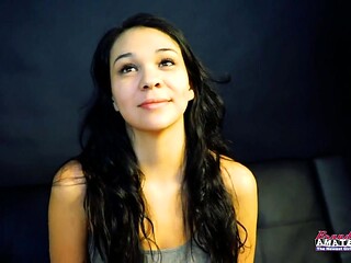 Brunette Sabrina Gets Horny Blowing A Dick To Ride And Milk!