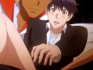 Titan prince spreads bride for first deep gay anime anal