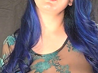 Headphones in Cum in Bed with Her: Risky Whispered JOI