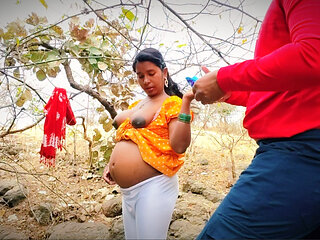 Younger desi dehati girl beautiful sex - New marriage couple outdoor forest jangle hot bhabhi sex hindi - desi xxx movie