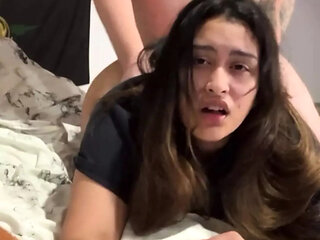 Fucking Her Pussy Then Roughly Switched To Her Asshole To Fuck The Shiit Out Of Her