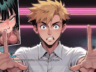 My New Girlfriend Taboo Hentai Game Ep.62 Swinger Couple Caught During a Deepthroat Foursome in the Club Vip Booth!