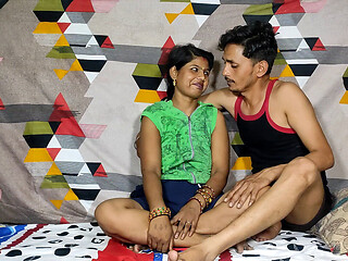 Indian Wife Hot Romance with Husband Close Friend