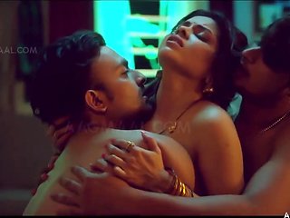 Indian curvy babe hot erotic scene