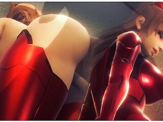 [evangelion] Asuka In Hospital With You (3d Porn 60 Fps)
