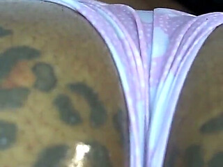 Ebony Goddess in Pink Panties