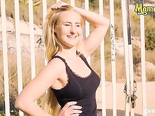 Helena Valentine - Amazing Outdoor Fuck For Big Ass Blonde