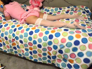 Lonely Stepdaughter crawls into bed with Stepfather