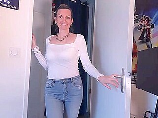 Gamer Guy Gets His Cocked Sucked By A Milf At Home