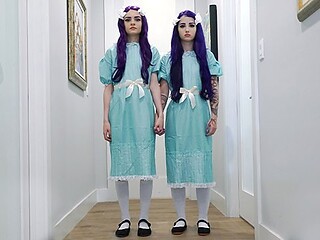 Shining parody threeway