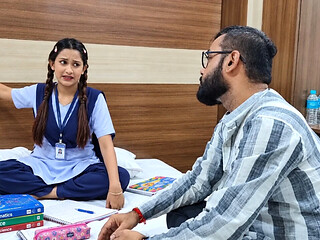 Desi Schoolgirl Fucked by Principal in Exam Room