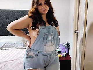 Cute Chubby Girl Nicole Gets Fucked in Her Bedroom
