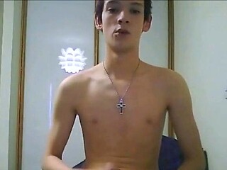 Smooth Twink Webcam Masturbation