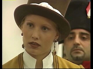 Napoleon XXX #1: Busty European Lea Martini Gets Hardcore Group Fucking & Creampie in Uniform