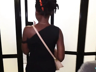 Ebony Girl Found in Thailand Gives Amazing Blowjobs