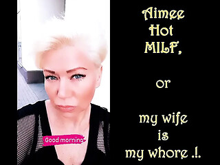 Aimee Hot MILF is a mature and dirty slut that wants to be fucked hard.