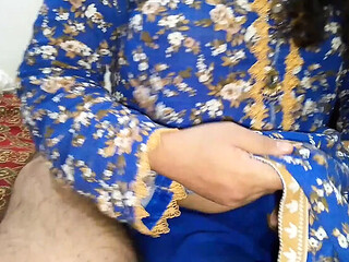 Daughter-in-law Caught by Surprise While Serving Father-in-law - Hindi Audio