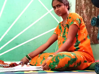 Hot Indian Tution Teacher Gives Special Lesson to Student