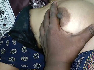 Indian desi bhabhi enjoying nude sex at friend's bedroom