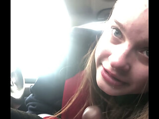 Lesbian bestfriend road head preview