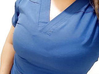  the nurse uses her boss's office to masturbate li...