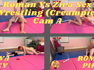 Roman Vs Ziva Sex Wrestling (creampie) Cam A 4K - FAPHOUSE TRAILER