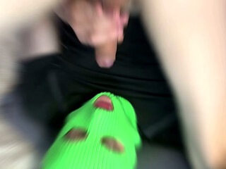 EXCLUSIVE: I cum on my face and eat the cum.
