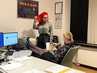 German MILF gets a hardcore pounding at work