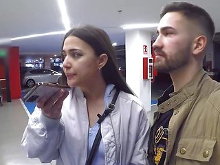 Shameless Spanish tourist Nuria Millan wants to be fuck...