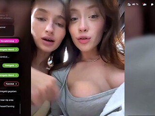 citylinx OUTDOOR modell shows her asshole in bus