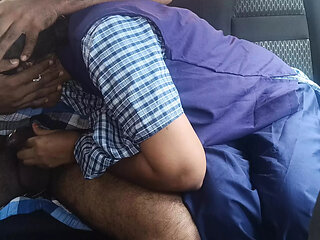 uniform girl car sex with step father part 2