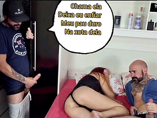 &quot_ Contos er&oacute_ticos&quot_ fetiche de corno&quot_ Esposa descansa de olhos vendados e amigo do corno estava dentro do guarda roupas