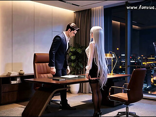 Office Secretary Gives CEO a Blowjob and More.... Episode 1 AI Generated