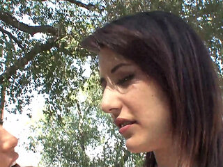 Horny MILF plays with a young lesbian babe