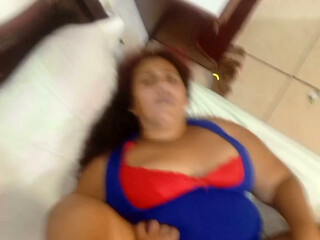 Stepmom you're safe! You want your stepson to fuck you. Mature BBW