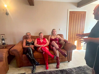 Part 1:- Teaching JOI to our new trainee Domme Red Ruby