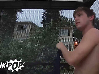 TWINKPOP - Johnny Rapid Bounces His Ass On Phenix Saint's Big Dick After Getting Picked Up At The Bus Stop
