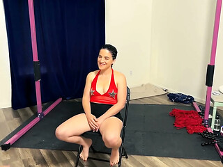 Full Video - BDSM Rope Suspension and Impact with Vanessa and Ren