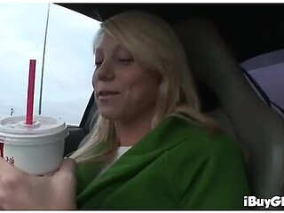 Busty Blonde Strips Off To Get Nasty