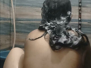 Desi bhabhi taking shower showing boobs pussy