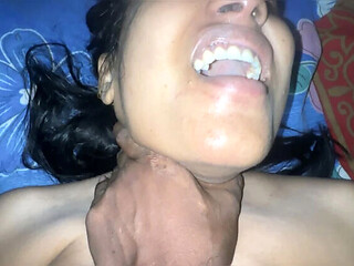 Desi Stepmom Takes Huge Cock Hard in the Village