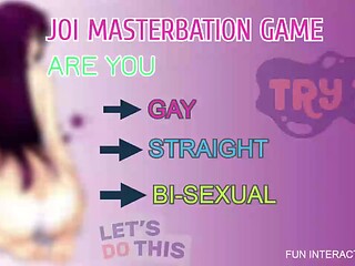 Jerk Off Instructions Masterbation Game Are You Heterosexual Bum chum or Bi-curious