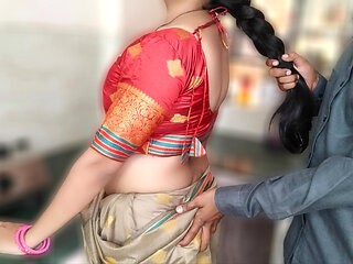 Village Beautiful Bhabhi First Time Sex with Devar in Kitchen, Desi Girl xxxx Tight Pussy Viral hindi Video