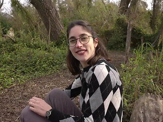 Petite Horny Teen Fucked in Public Park - Almost Caught! - Outdoor