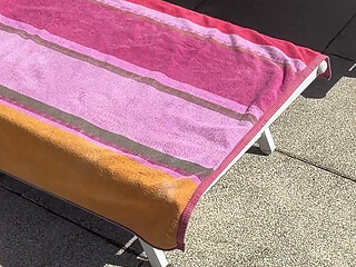 I'm Getting Fucked in the Pussy and the Ass by the Pool