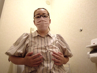 Married Woman with Secret Masturbation in the Bathroom