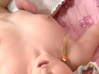 Blonde teen with round ass gets fucked anally